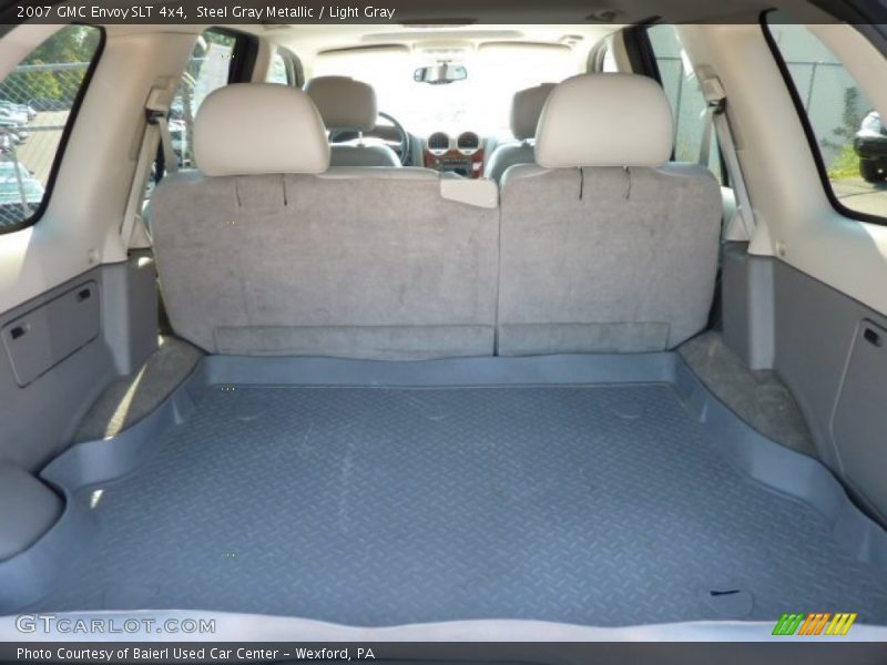 Steel Gray Metallic / Light Gray 2007 GMC Envoy SLT 4x4