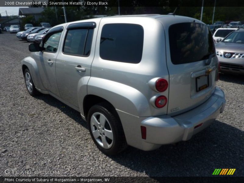 Silverstone Metallic / Ebony Black 2008 Chevrolet HHR LS