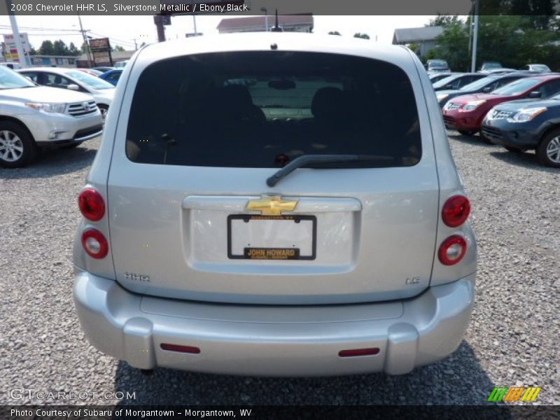 Silverstone Metallic / Ebony Black 2008 Chevrolet HHR LS