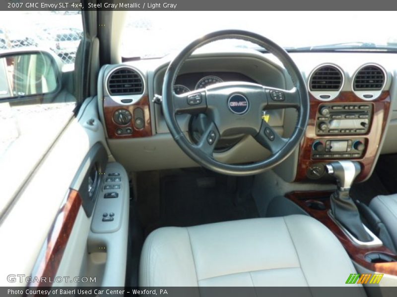 Steel Gray Metallic / Light Gray 2007 GMC Envoy SLT 4x4