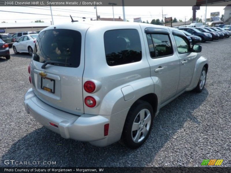 Silverstone Metallic / Ebony Black 2008 Chevrolet HHR LS