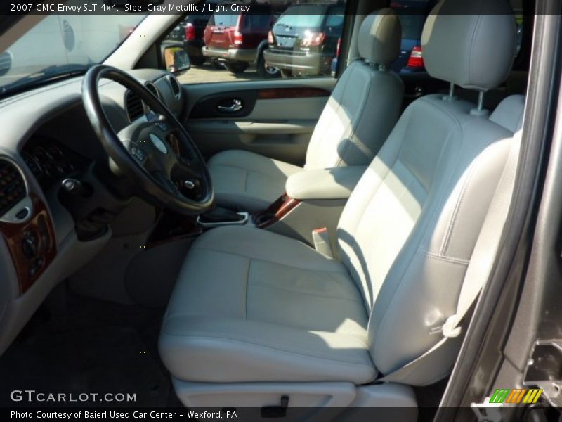 Steel Gray Metallic / Light Gray 2007 GMC Envoy SLT 4x4