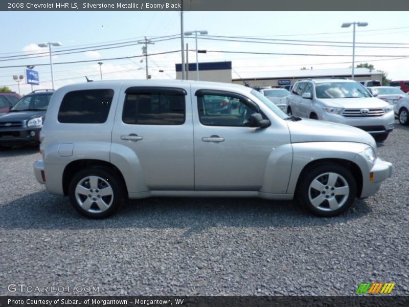 Silverstone Metallic / Ebony Black 2008 Chevrolet HHR LS