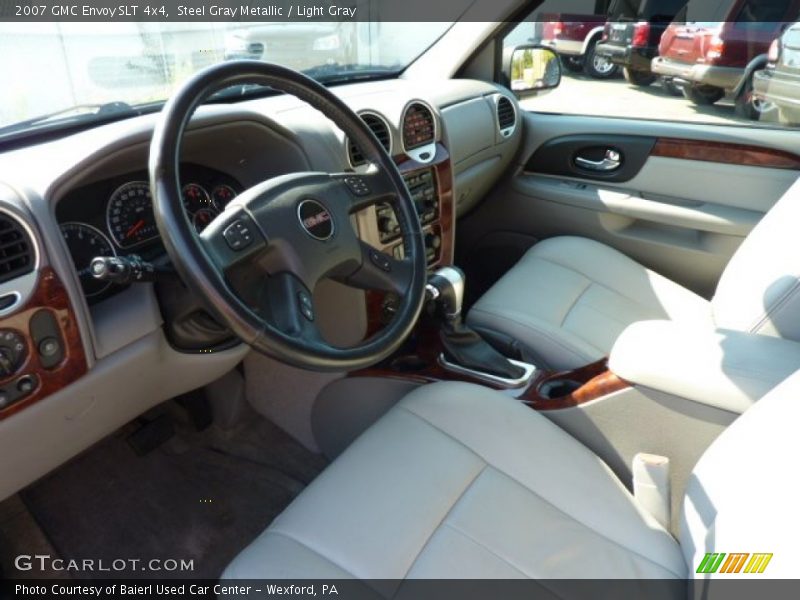 Steel Gray Metallic / Light Gray 2007 GMC Envoy SLT 4x4