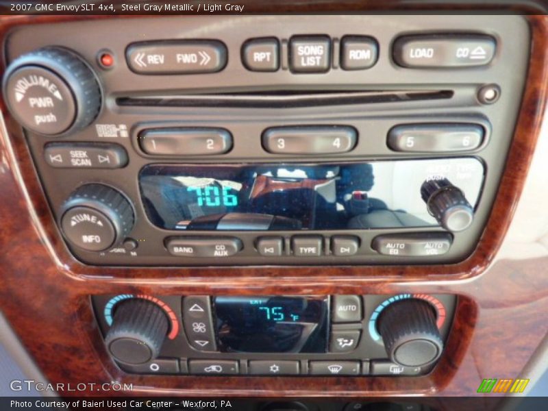 Steel Gray Metallic / Light Gray 2007 GMC Envoy SLT 4x4