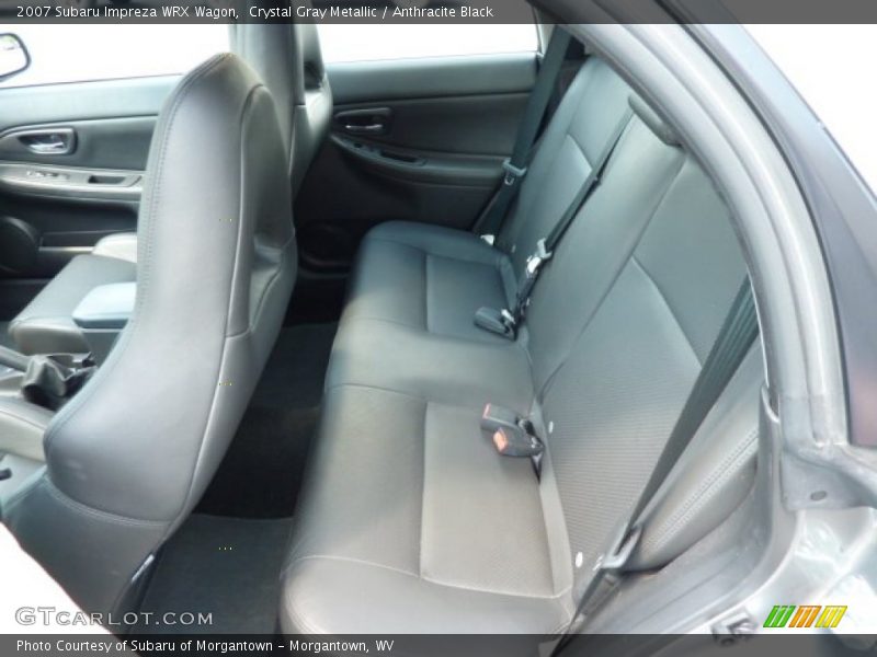 Crystal Gray Metallic / Anthracite Black 2007 Subaru Impreza WRX Wagon