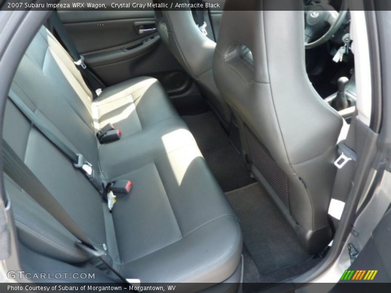 Crystal Gray Metallic / Anthracite Black 2007 Subaru Impreza WRX Wagon