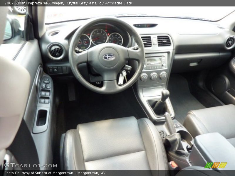 Anthracite Black Interior - 2007 Impreza WRX Wagon 
