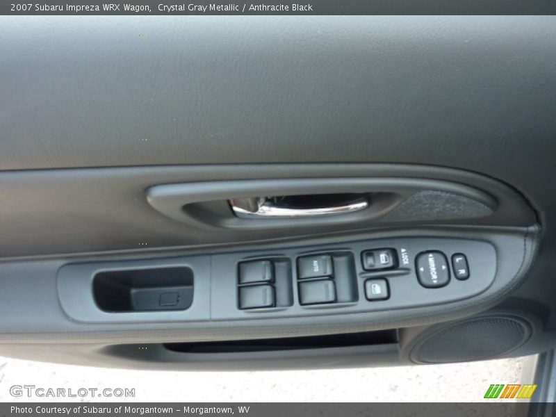 Crystal Gray Metallic / Anthracite Black 2007 Subaru Impreza WRX Wagon