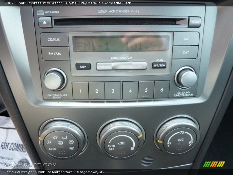 Crystal Gray Metallic / Anthracite Black 2007 Subaru Impreza WRX Wagon