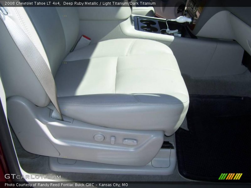 Deep Ruby Metallic / Light Titanium/Dark Titanium 2008 Chevrolet Tahoe LT 4x4