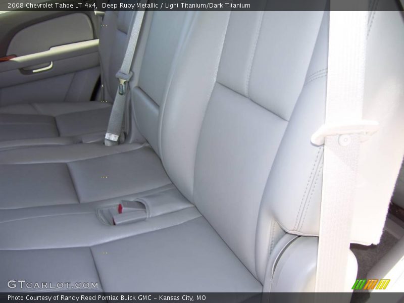 Deep Ruby Metallic / Light Titanium/Dark Titanium 2008 Chevrolet Tahoe LT 4x4