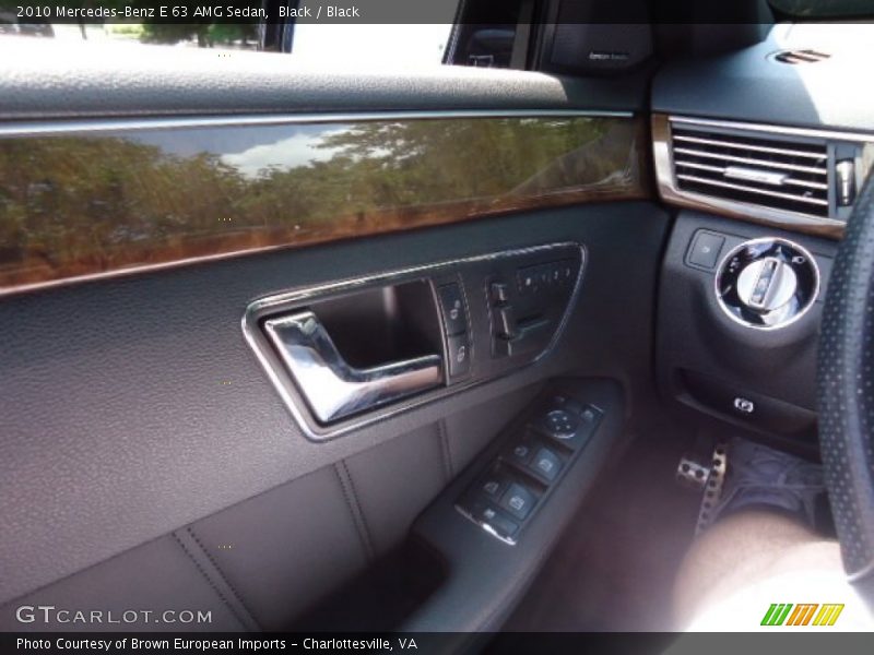 Black / Black 2010 Mercedes-Benz E 63 AMG Sedan