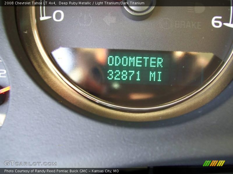 Deep Ruby Metallic / Light Titanium/Dark Titanium 2008 Chevrolet Tahoe LT 4x4