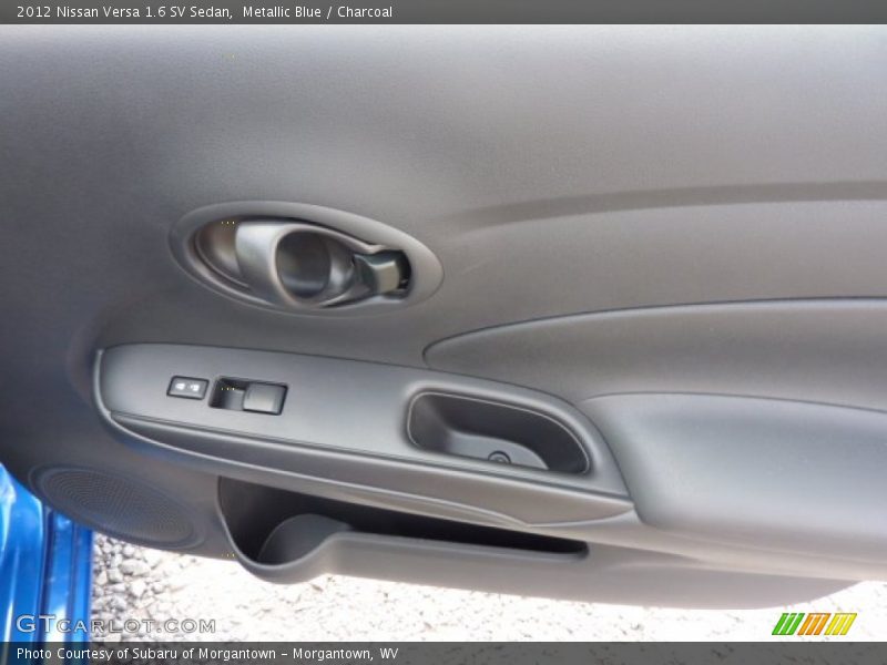 Metallic Blue / Charcoal 2012 Nissan Versa 1.6 SV Sedan