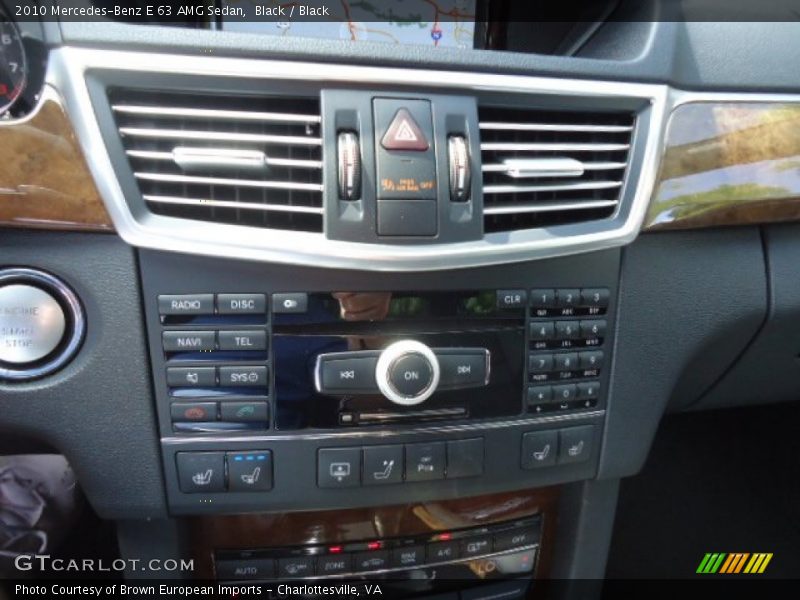Black / Black 2010 Mercedes-Benz E 63 AMG Sedan