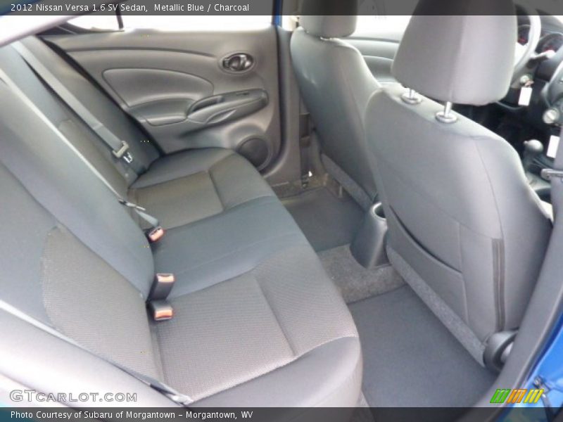 Metallic Blue / Charcoal 2012 Nissan Versa 1.6 SV Sedan