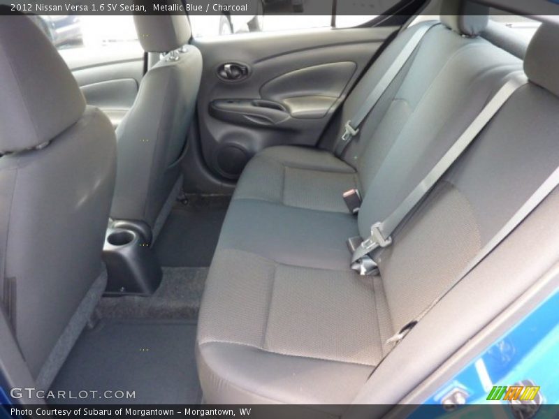 Metallic Blue / Charcoal 2012 Nissan Versa 1.6 SV Sedan