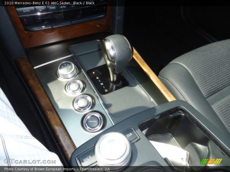 Black / Black 2010 Mercedes-Benz E 63 AMG Sedan
