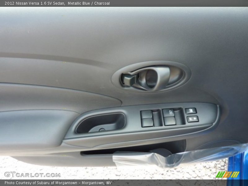 Metallic Blue / Charcoal 2012 Nissan Versa 1.6 SV Sedan