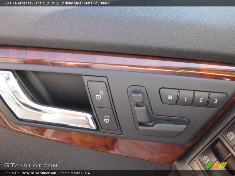 Iridium Silver Metallic / Black 2010 Mercedes-Benz GLK 350