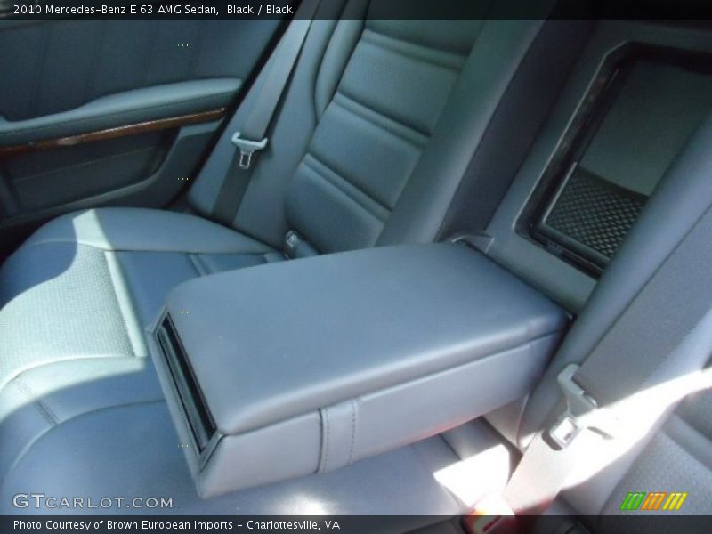 Black / Black 2010 Mercedes-Benz E 63 AMG Sedan