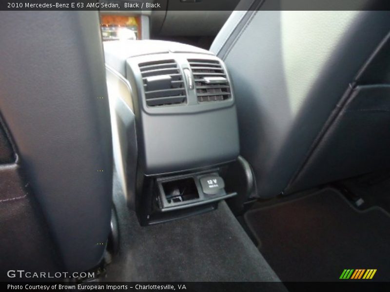 Black / Black 2010 Mercedes-Benz E 63 AMG Sedan