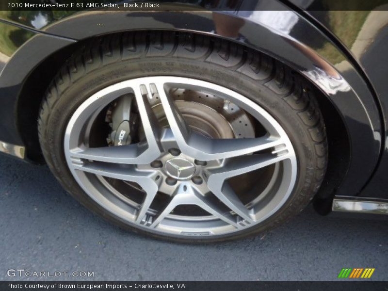 Black / Black 2010 Mercedes-Benz E 63 AMG Sedan