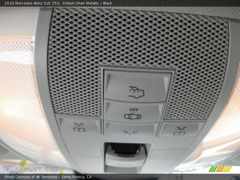 Iridium Silver Metallic / Black 2010 Mercedes-Benz GLK 350