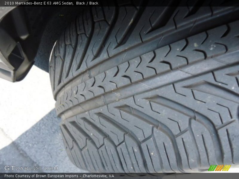 Black / Black 2010 Mercedes-Benz E 63 AMG Sedan