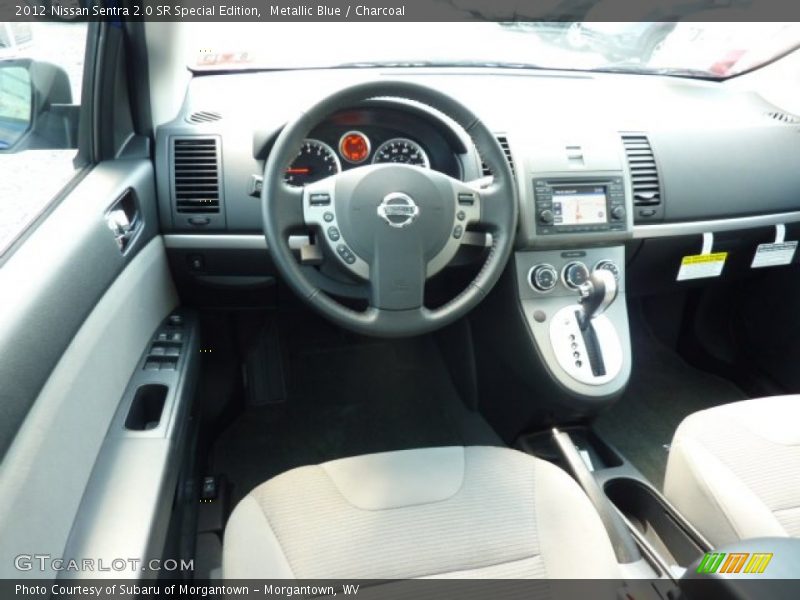 Metallic Blue / Charcoal 2012 Nissan Sentra 2.0 SR Special Edition