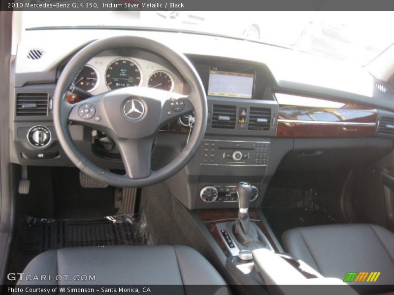 Iridium Silver Metallic / Black 2010 Mercedes-Benz GLK 350