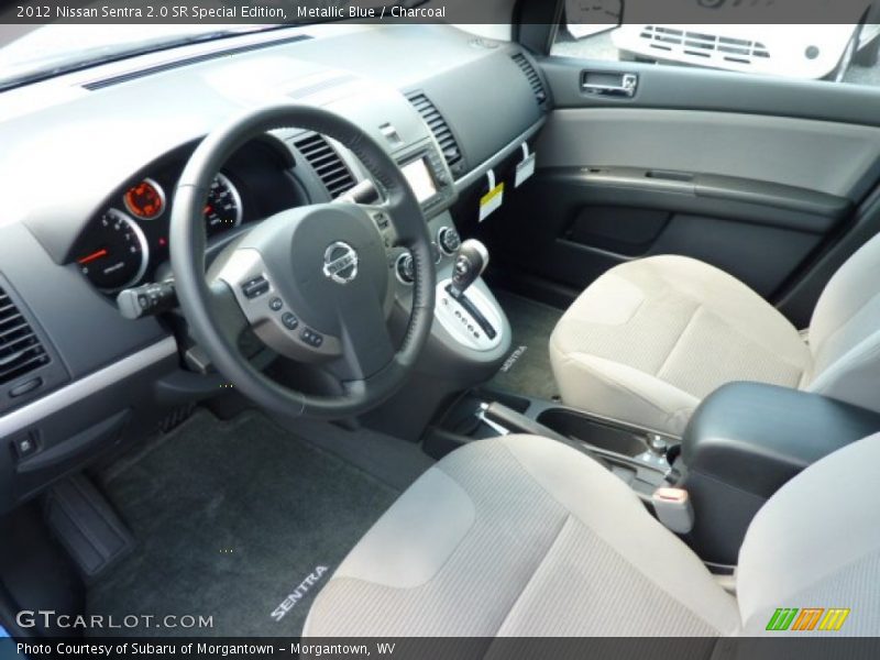 Metallic Blue / Charcoal 2012 Nissan Sentra 2.0 SR Special Edition