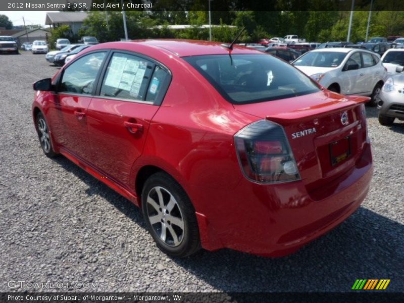 Red Alert / Charcoal 2012 Nissan Sentra 2.0 SR