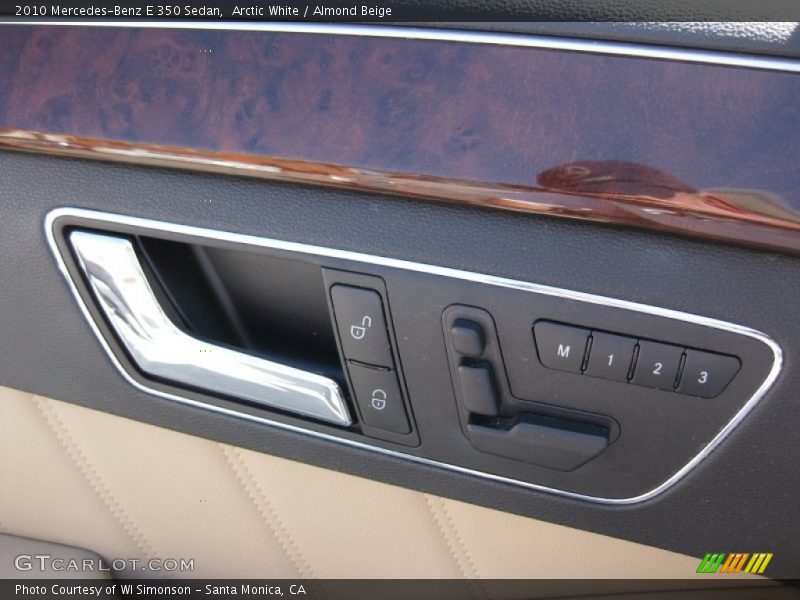 Arctic White / Almond Beige 2010 Mercedes-Benz E 350 Sedan