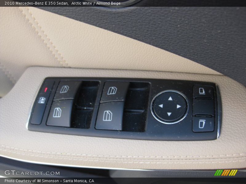 Arctic White / Almond Beige 2010 Mercedes-Benz E 350 Sedan