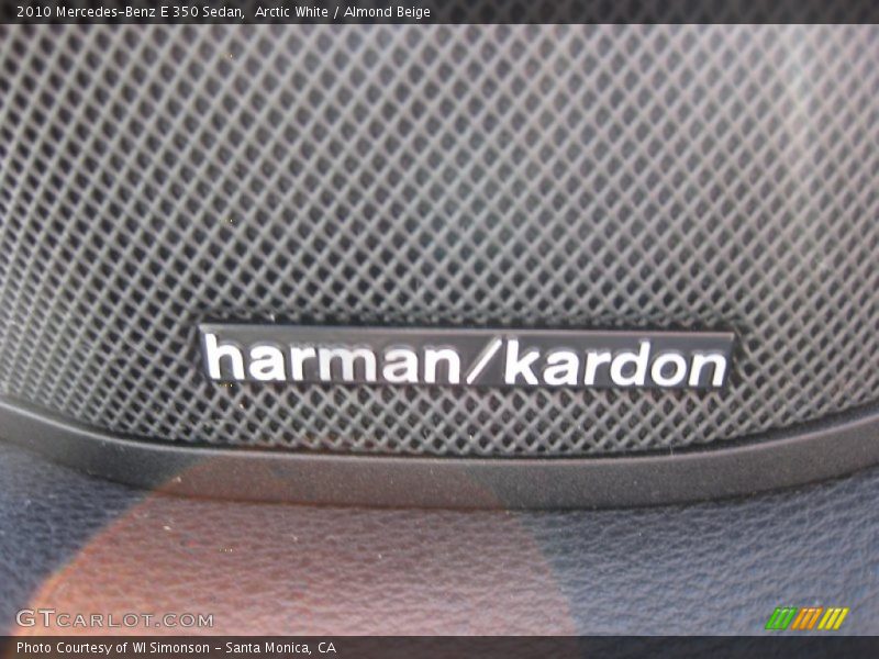 Arctic White / Almond Beige 2010 Mercedes-Benz E 350 Sedan