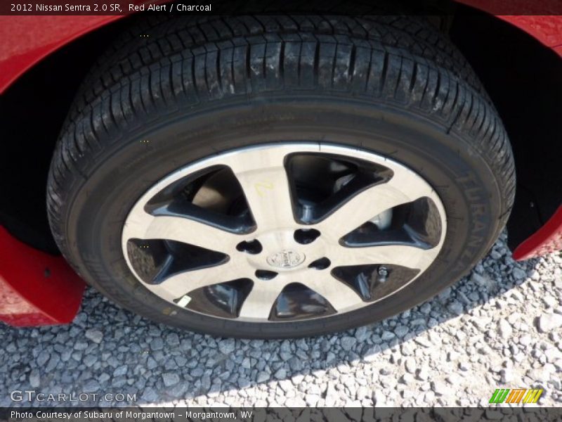 Red Alert / Charcoal 2012 Nissan Sentra 2.0 SR
