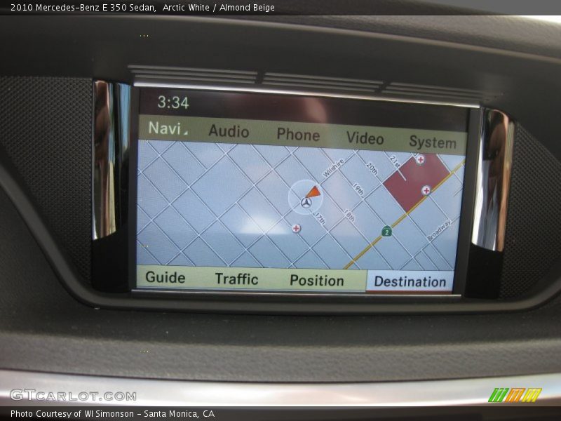 Arctic White / Almond Beige 2010 Mercedes-Benz E 350 Sedan