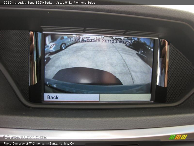 Arctic White / Almond Beige 2010 Mercedes-Benz E 350 Sedan