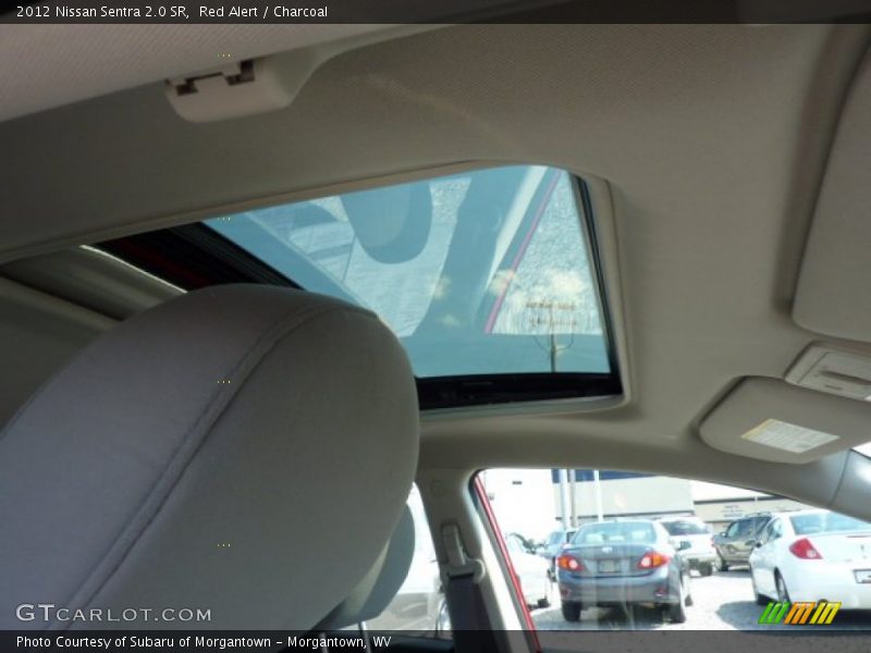 Red Alert / Charcoal 2012 Nissan Sentra 2.0 SR