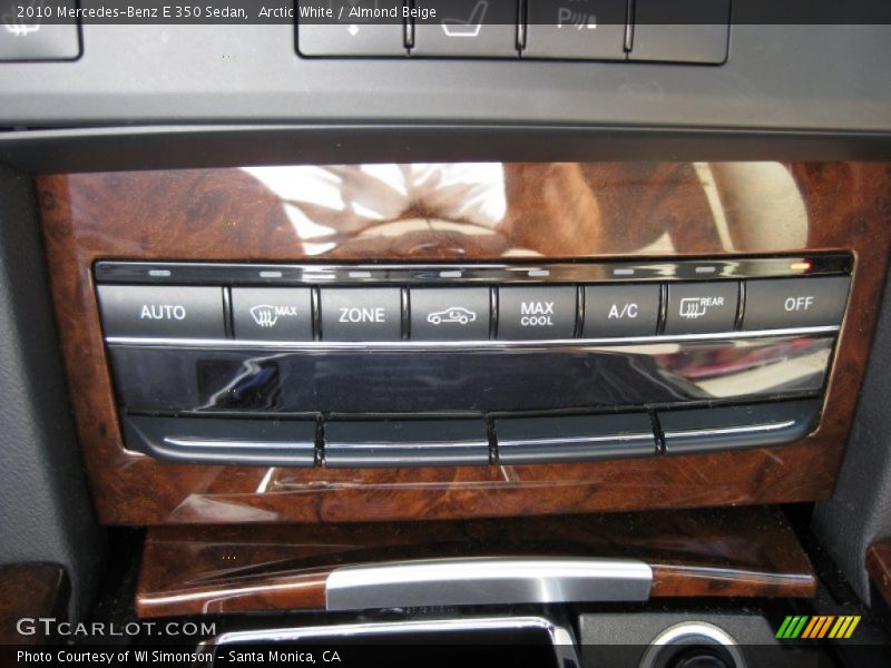 Arctic White / Almond Beige 2010 Mercedes-Benz E 350 Sedan