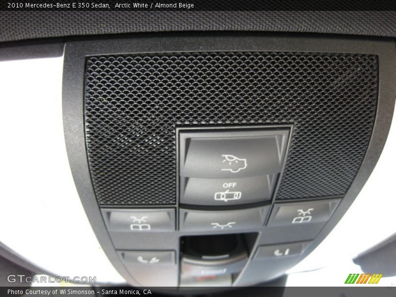 Arctic White / Almond Beige 2010 Mercedes-Benz E 350 Sedan
