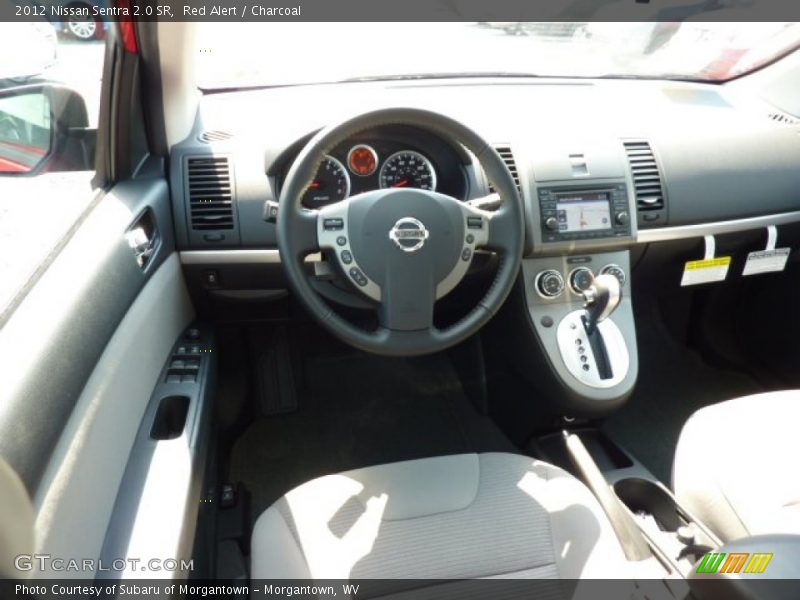 Red Alert / Charcoal 2012 Nissan Sentra 2.0 SR
