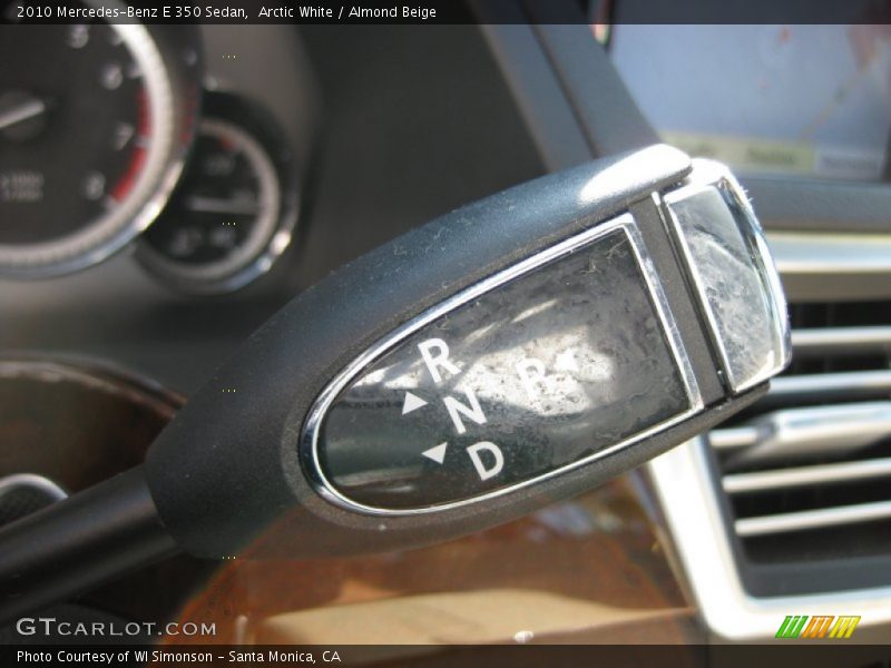Arctic White / Almond Beige 2010 Mercedes-Benz E 350 Sedan