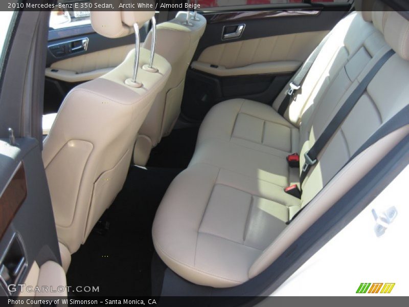 Arctic White / Almond Beige 2010 Mercedes-Benz E 350 Sedan