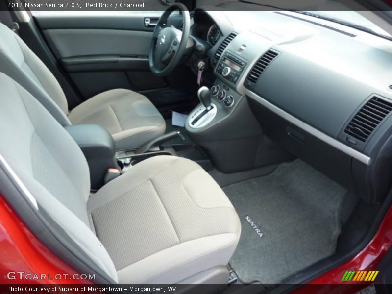 Red Brick / Charcoal 2012 Nissan Sentra 2.0 S