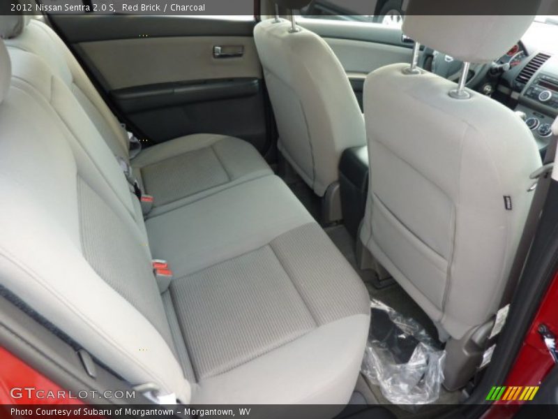 Red Brick / Charcoal 2012 Nissan Sentra 2.0 S