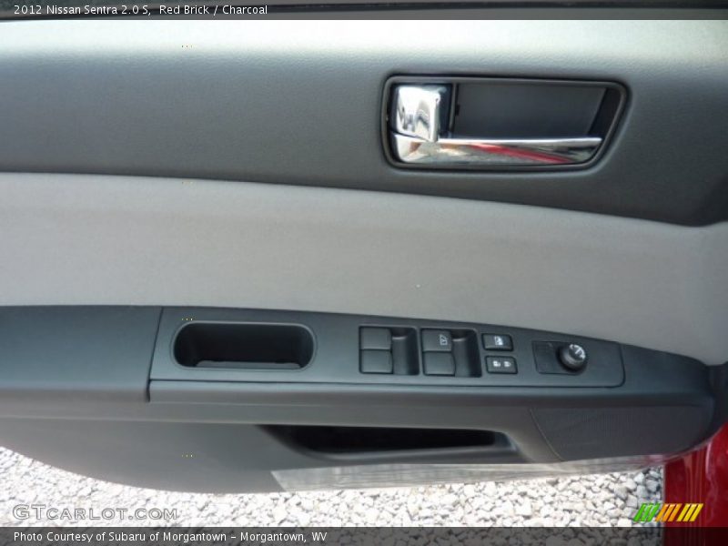 Red Brick / Charcoal 2012 Nissan Sentra 2.0 S