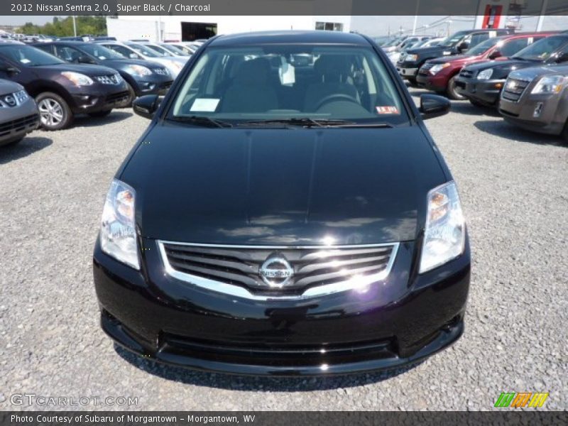 Super Black / Charcoal 2012 Nissan Sentra 2.0